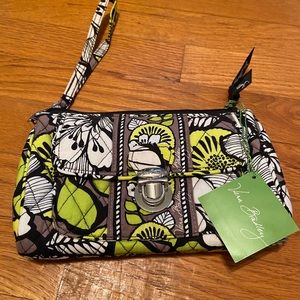 NWT Vera Bradley clutch wristlet citron